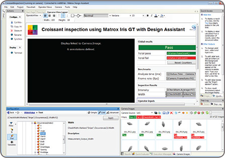 Matrox Design Assistant 4.0 Flow chart rapid development environment