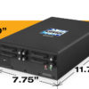 GMS "TIGER" SO302-SW Military Rugged, Fully Sealed Server with 14-Port Intelligent Switch