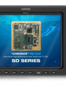 GMS SD10 Rugged, Standard Definition Smart Display with Removable Drive
