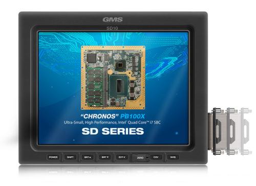 GMS SD10 Rugged, Standard Definition Smart Display with Removable Drive