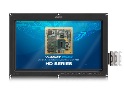 GMS HD17W Rugged, High Definition Smart Display with Removable Drive