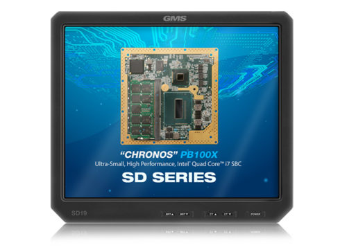 GMS SD19 Rugged, Standard Definition Smart Display with Removable Drive