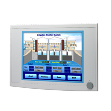 Advantech FPM-5152G 15" XGA Industrial Monitors with Resistive Touchscreens, Lockable Display Port