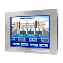 Advantech FPM-8151H 15" XGA Industrial Monitor for Hazardous Location, with 316L Stainless Steel Front Panel